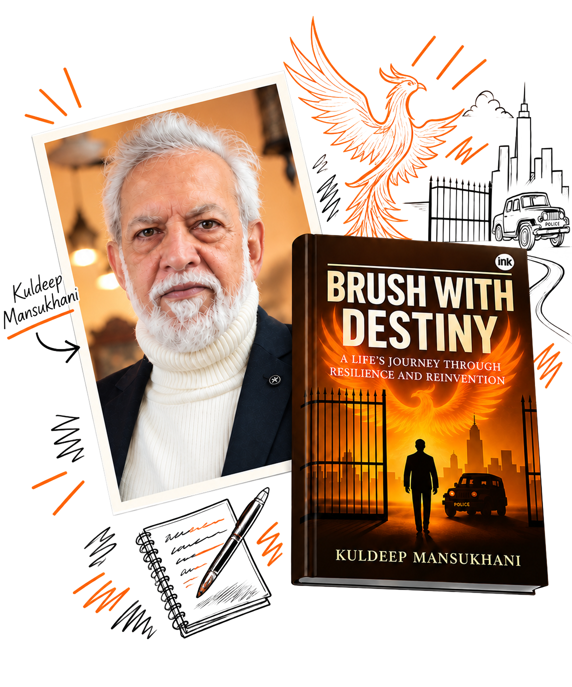 Brush With Destiny by Kuldeep Mansukhani